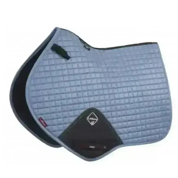 LeMieux Prosport Suede Close Contact Square Ice Blue Small/Medium Saddle Pads