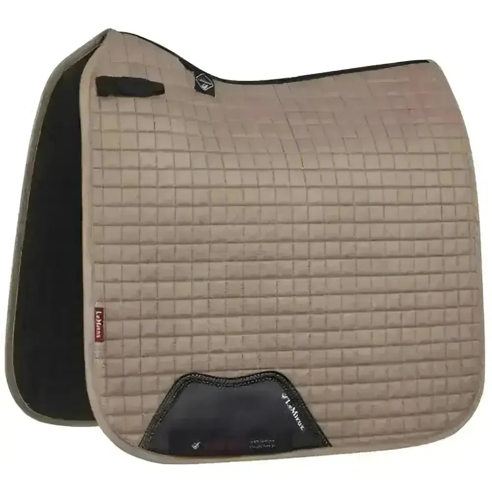 LeMieux Prosport Suede Dressage Square Mink Small/Medium Dressage Saddle Pads