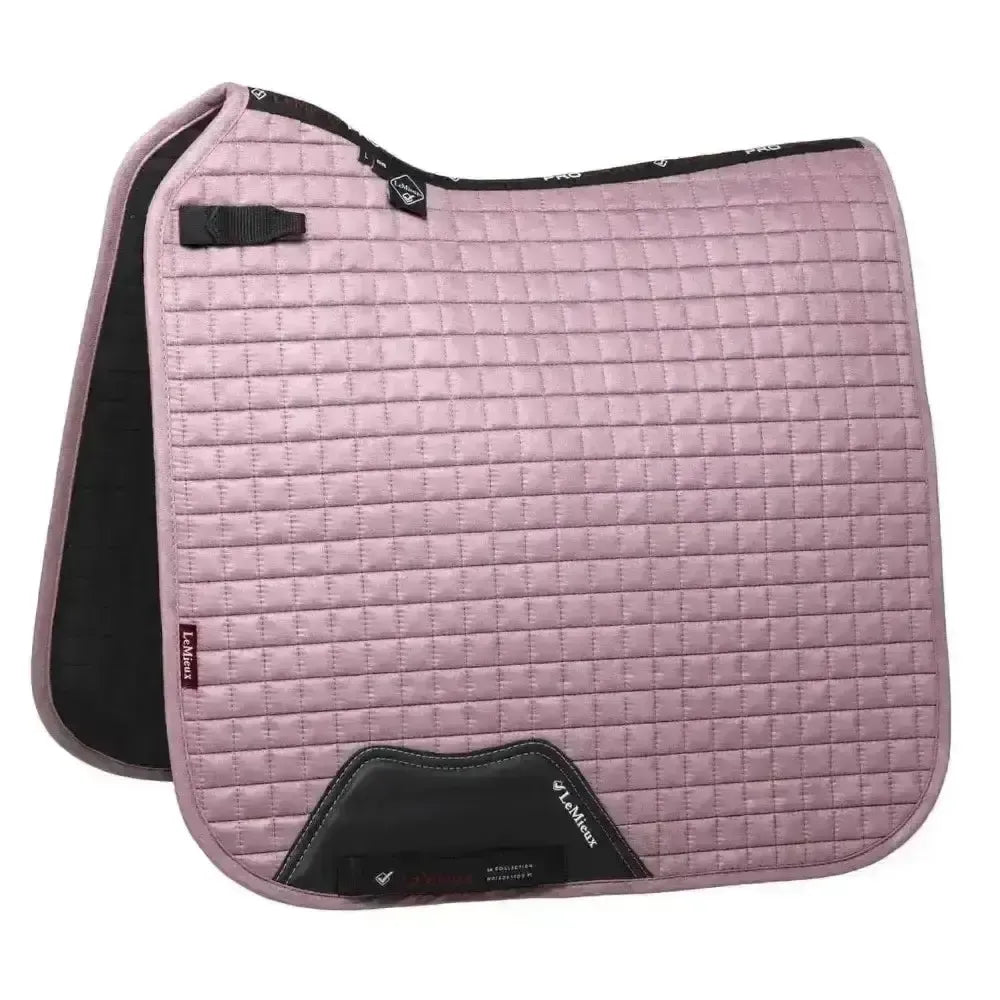 LeMieux Prosport Suede Dressage Square Musk Small/Medium Dressage Saddle Pads