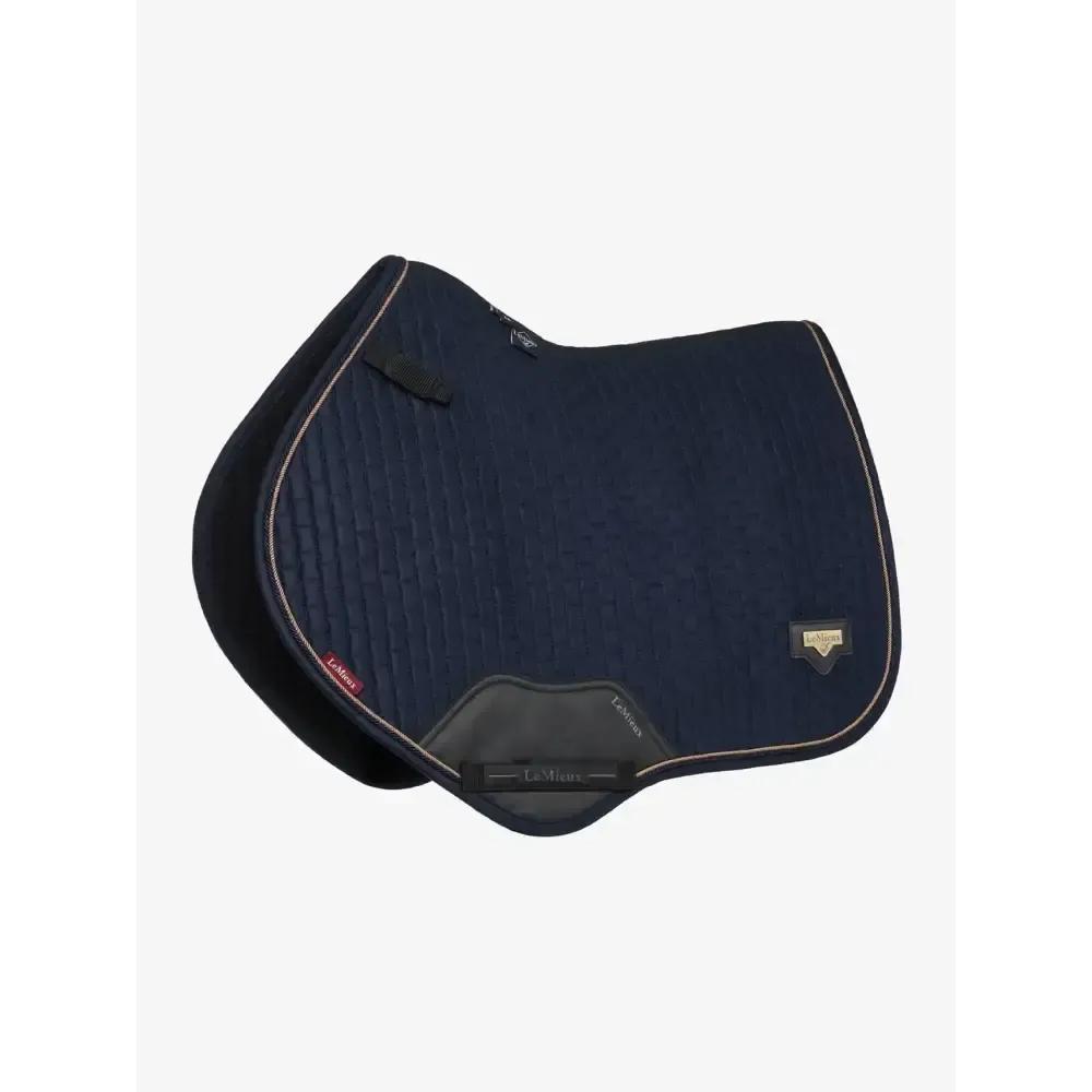 LeMieux Puissance Suede CC Pad Navy Navy Small/Medium Saddle Pads