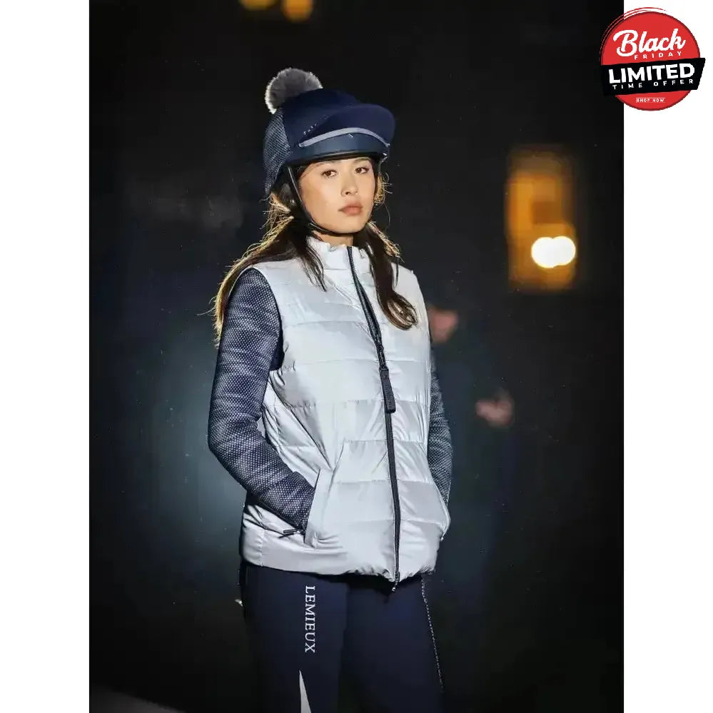 LeMieux Reflective Hat Silk Reflective One Size Hat Silks