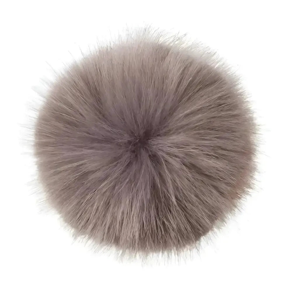 Lemieux Replacement Pom Poms Brown Hat Silks