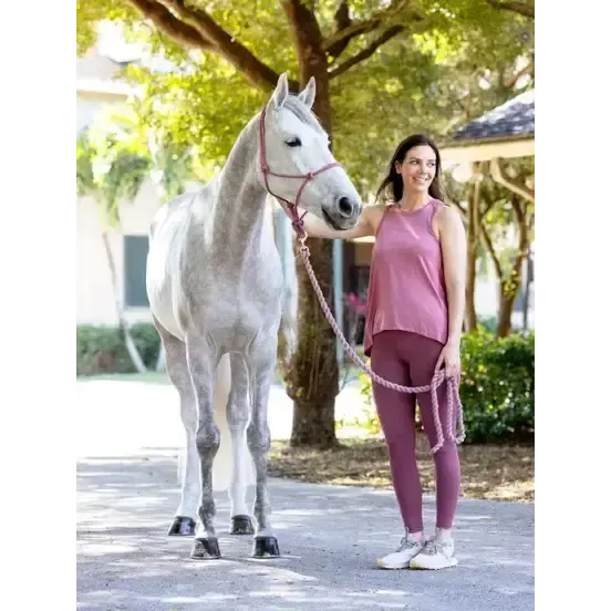 LeMieux Rope Halter Blossom Blossom One Size Headcollars