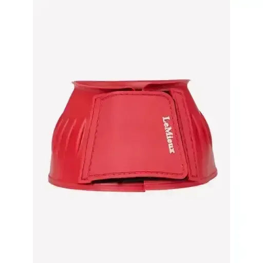 LeMieux Rubber Bell Boots Coral Coral Small Over Reach Boots