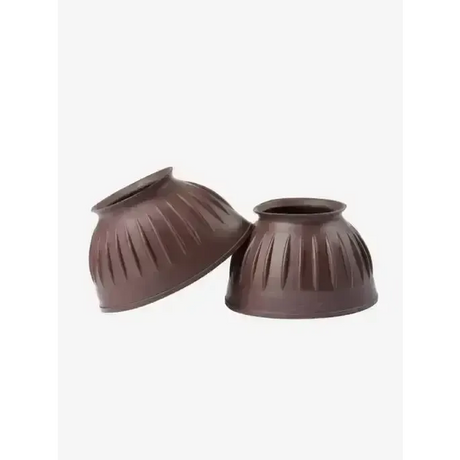 LeMieux Rubber Pull On Over Reach Boots Brown Small Brown Over Reach Boots