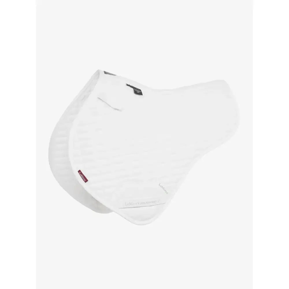 White LeMieux self-cool close contact half square with feel cool lining and smooth technically advanced padded surface