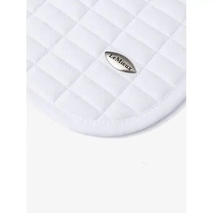 LeMieux Self-Cool Close Contact Square Arctic White Large White Saddle Pads