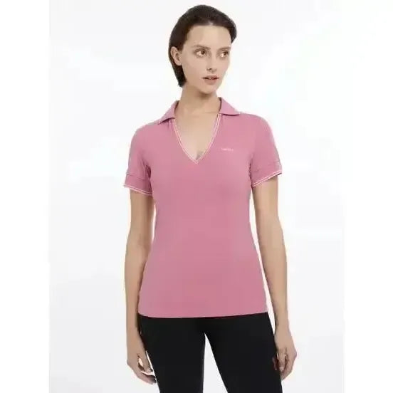 Lemieux Serena Sports Polo Peony Peony UK 6 Polo Shirts
