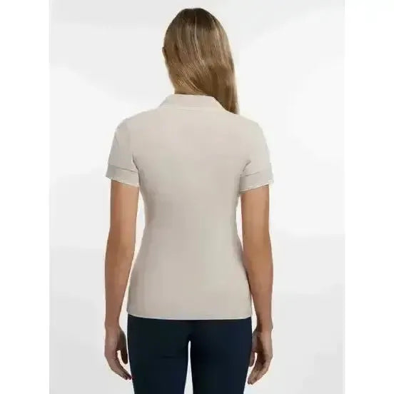 Lemieux Serena Sports Polo Stone Stone UK 6 Polo Shirts