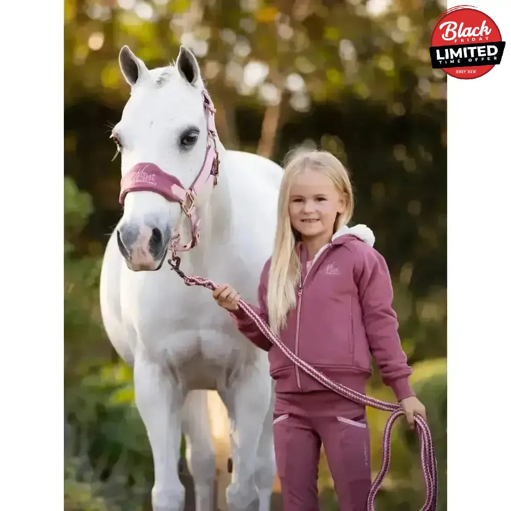 LeMieux Sherpa Lined Lily Hoodie Orchid 5-6 Years Hoodies