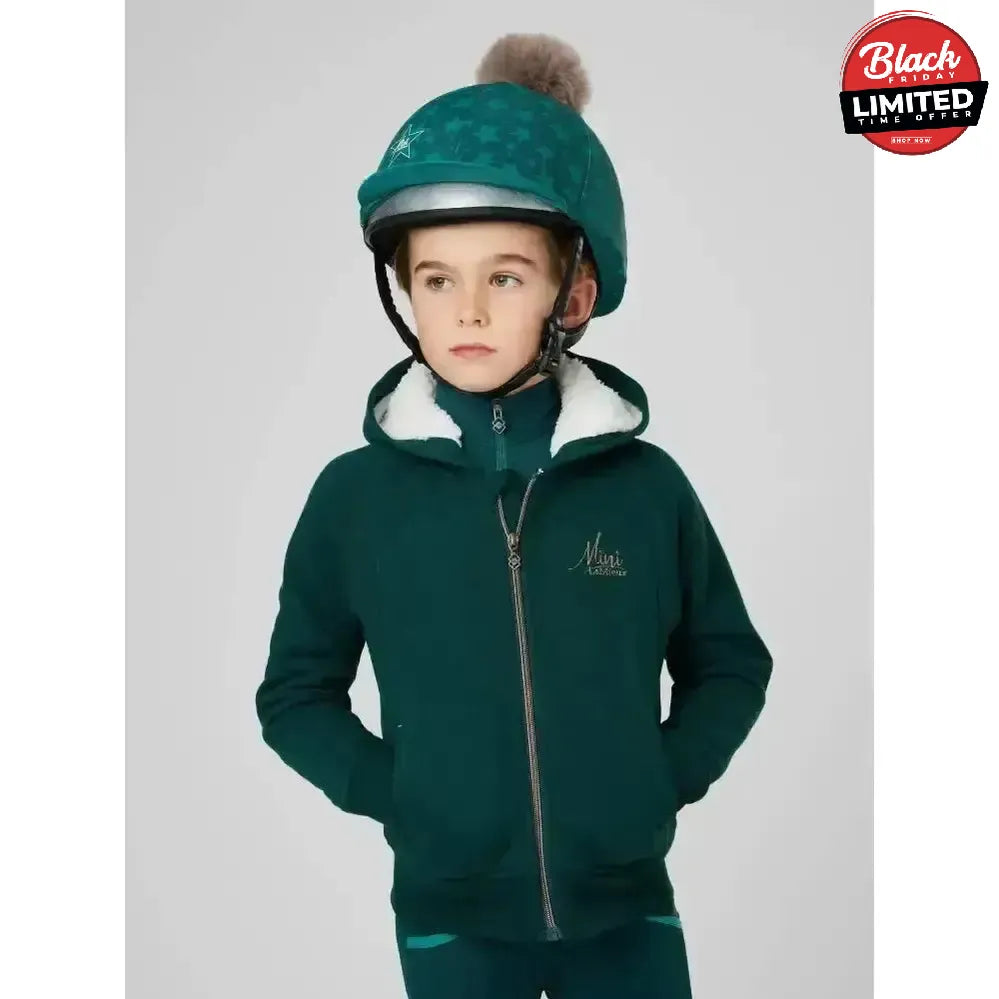 LeMieux Sherpa Lined Lily Hoodie Spruce Spruce 3-4 Years Hoodies