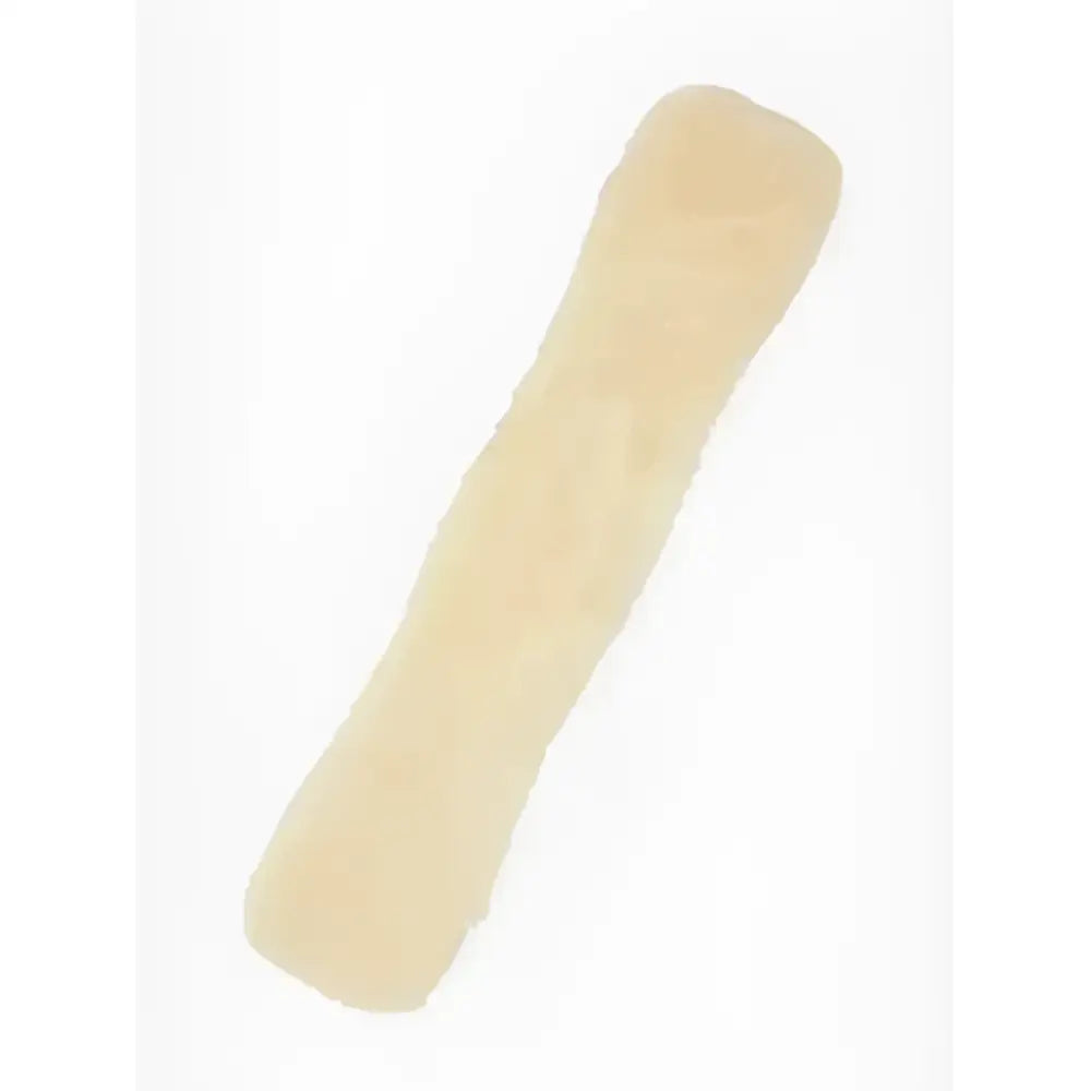 A pale yellow lemieux simuwool dressage girth cover natural featuring a breathable half-lined soft smooth texture