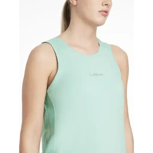 Lemieux Sports Vest Aqua Aqua UK 6 Sleeveless Tops