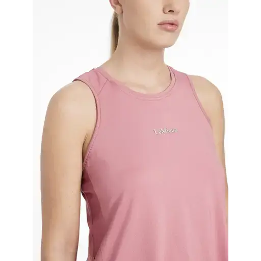 Lemieux Sports Vest Peony Peony UK 6 Sleeveless Tops