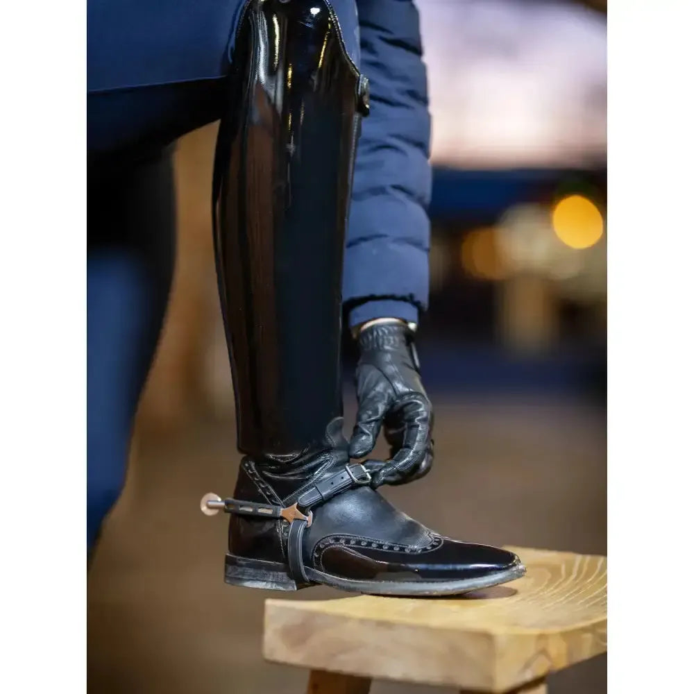 LeMieux Spur Straps Black 16 inch Black Spur Straps