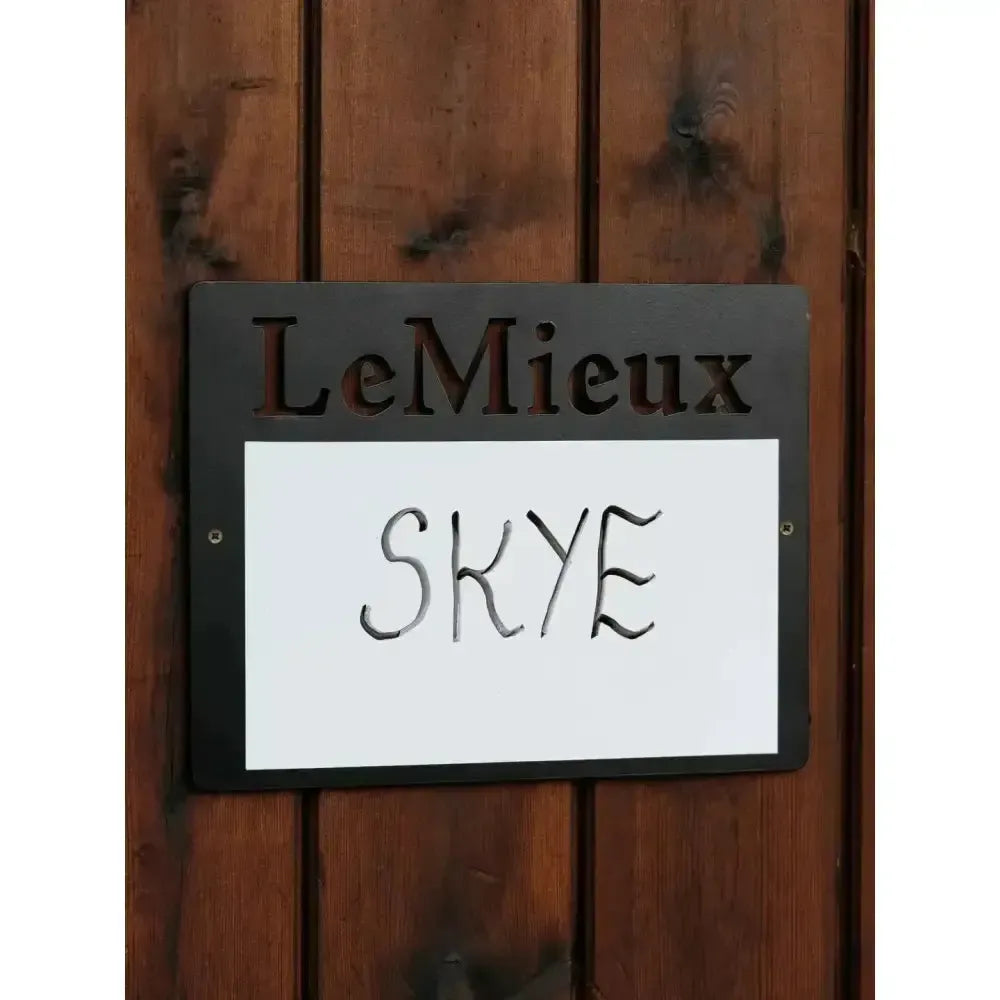 LeMieux Stable Magnetic Whiteboard Black Black One Size Stable Accessories