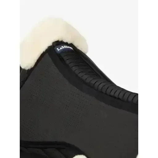 LeMieux Streamline Half Pad Black/Natural Black/Natural Medium Corrective Saddle Pads