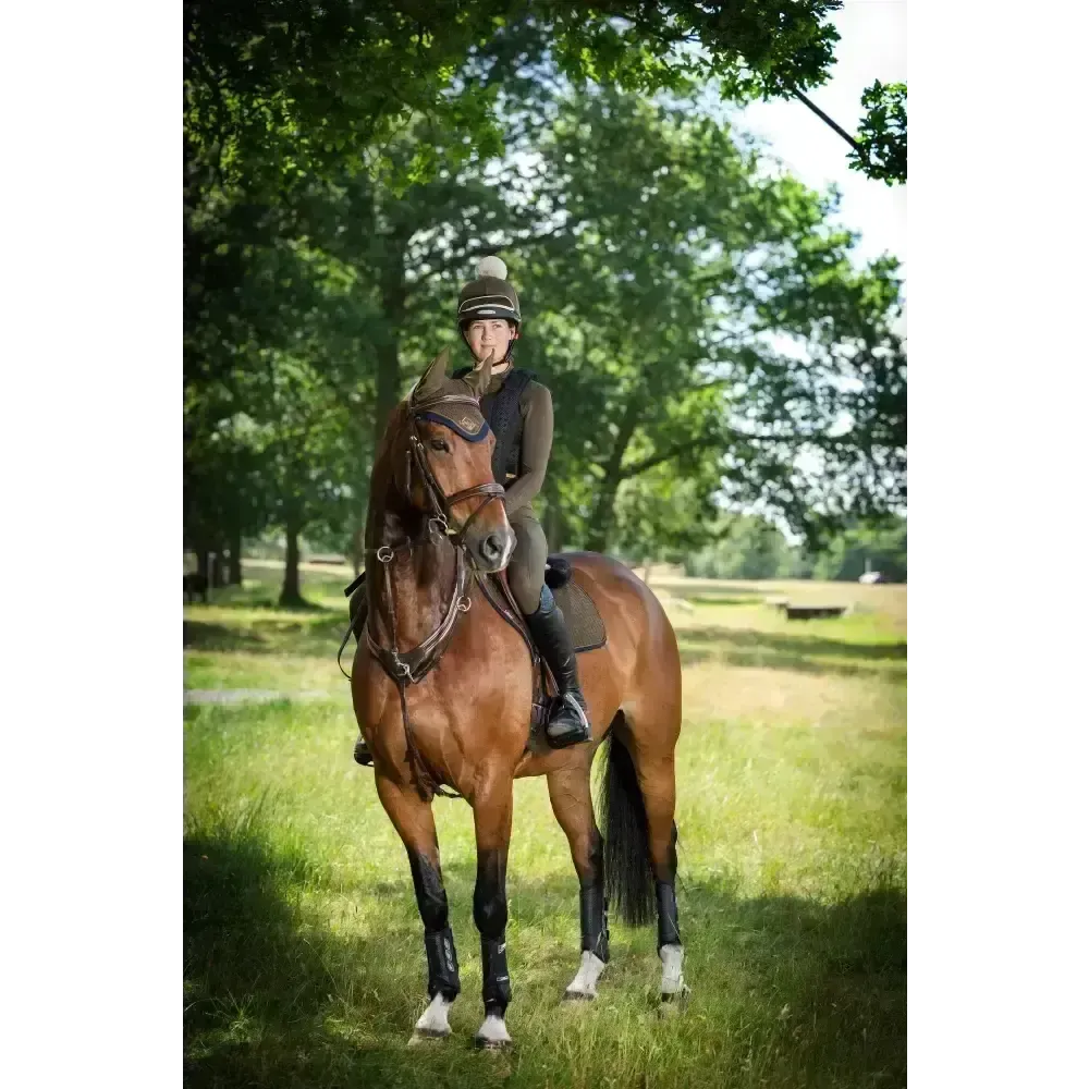 Lemieux Suede Close Contact Square Alpine Small/Medium Alpine Saddle Pads