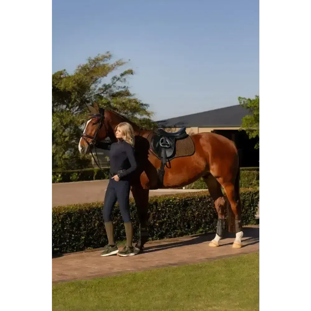 Lemieux Suede Close Contact Square Alpine Small/Medium Alpine Saddle Pads