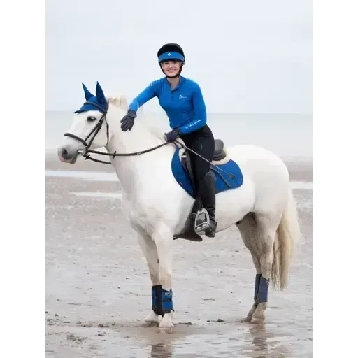 LeMieux Suede Close Contact Square Benetton Benetton Small/Medium Saddle Pads