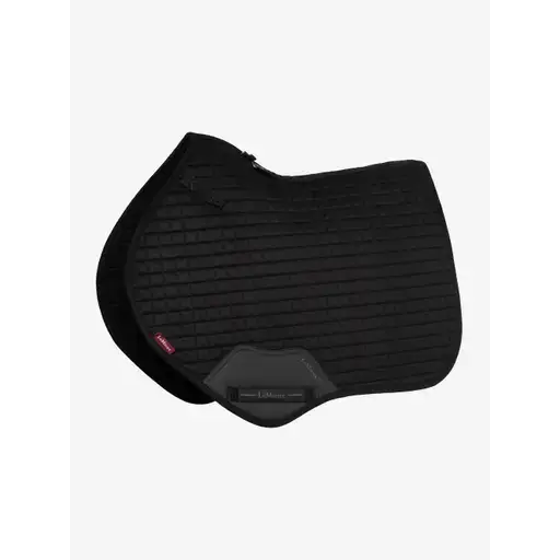LeMieux Suede Close Contact Square Black Black Small/Medium Saddle Pads