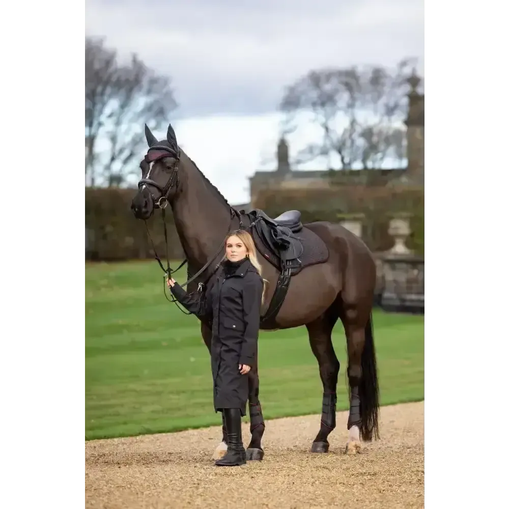 Lemieux Suede Close Contact Square Cinder Small/Medium Cinder Saddle Pads
