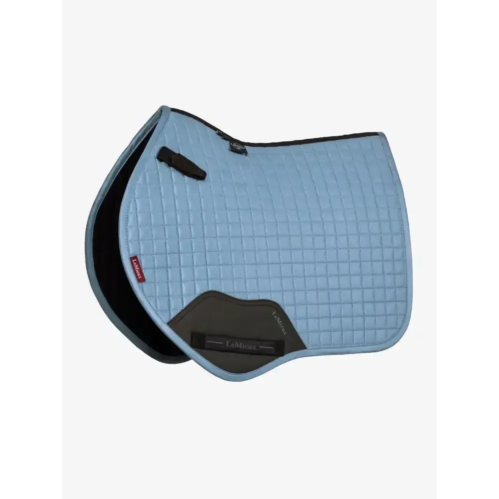 LeMieux Suede Close Contact Square Ice Blue Ice Blue Small/Medium Saddle Pads
