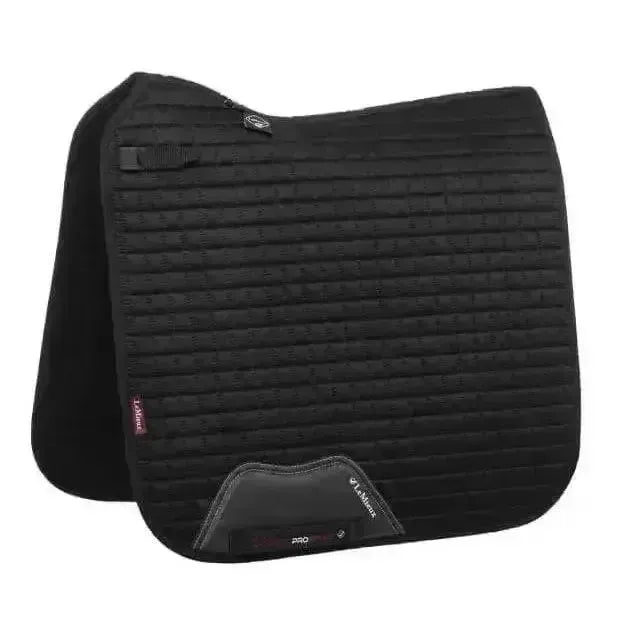 Lemieux Suede Dressage Square Black Black Large Dressage Saddle Pads