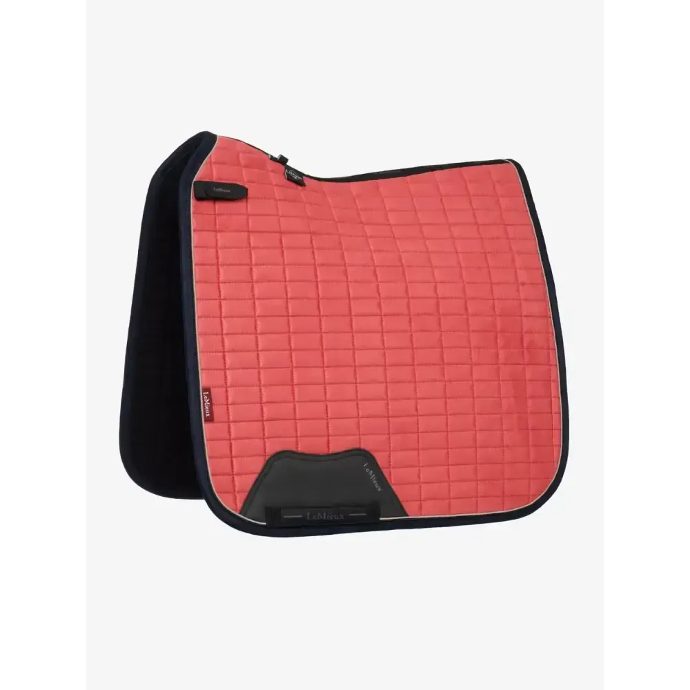 Lemieux Suede Dressage Square Cranberry Cranberry Small/Medium Dressage Saddle Pads