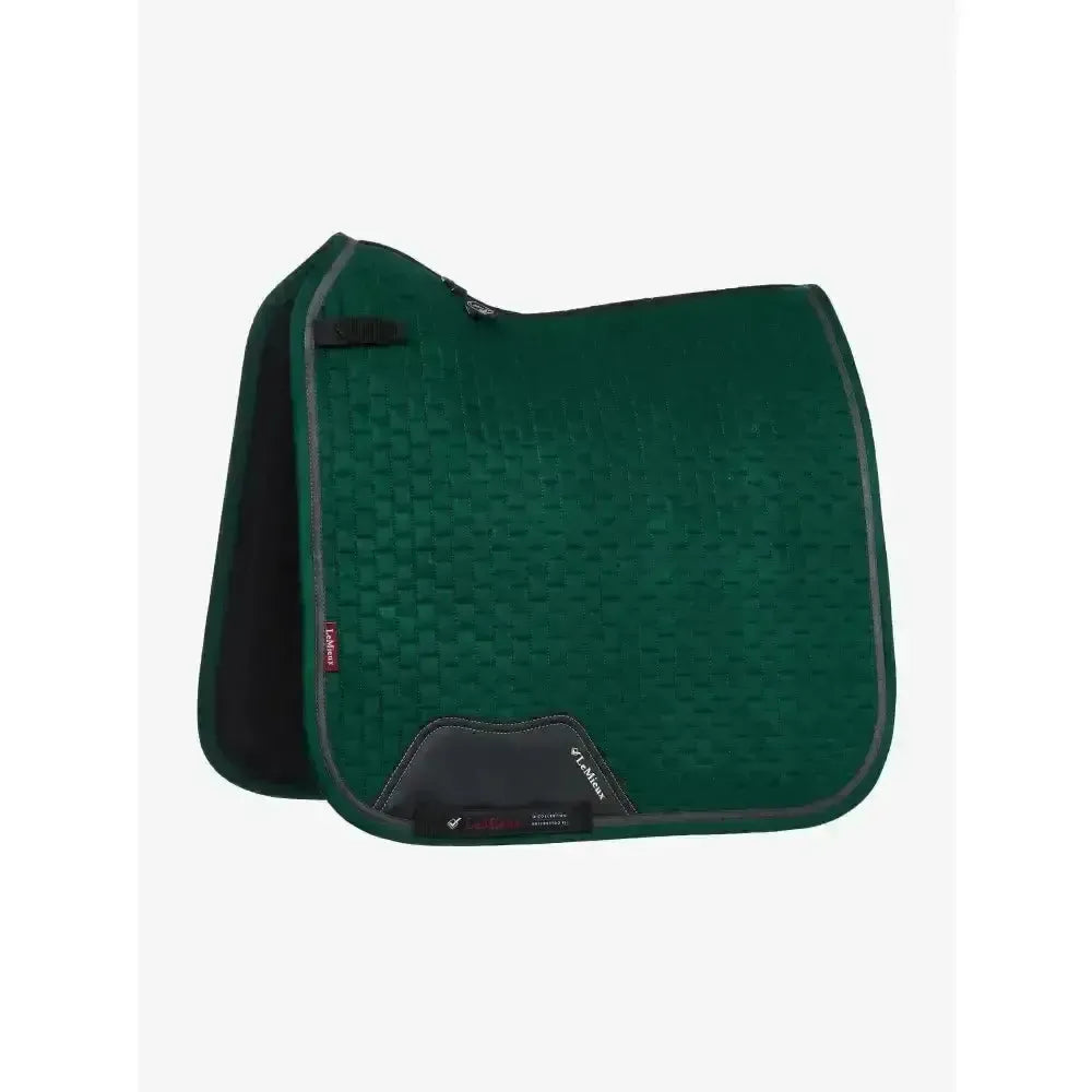 LeMieux Suede Dressage Square Spruce Spruce S/m Dressage Saddle Pads