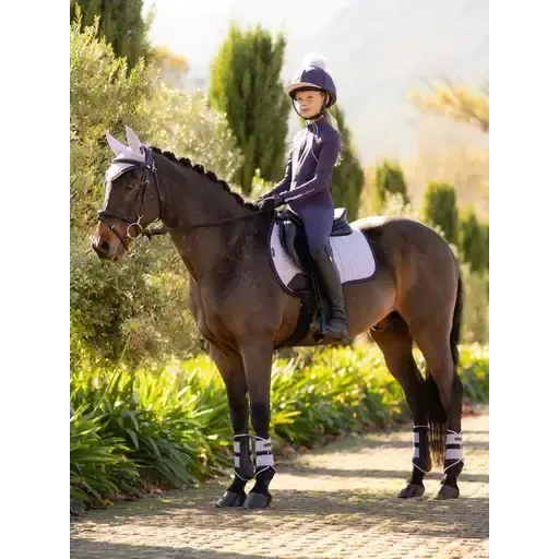 Lemieux Suede GP Square Lilac Lilac Small/Medium Saddle Pads