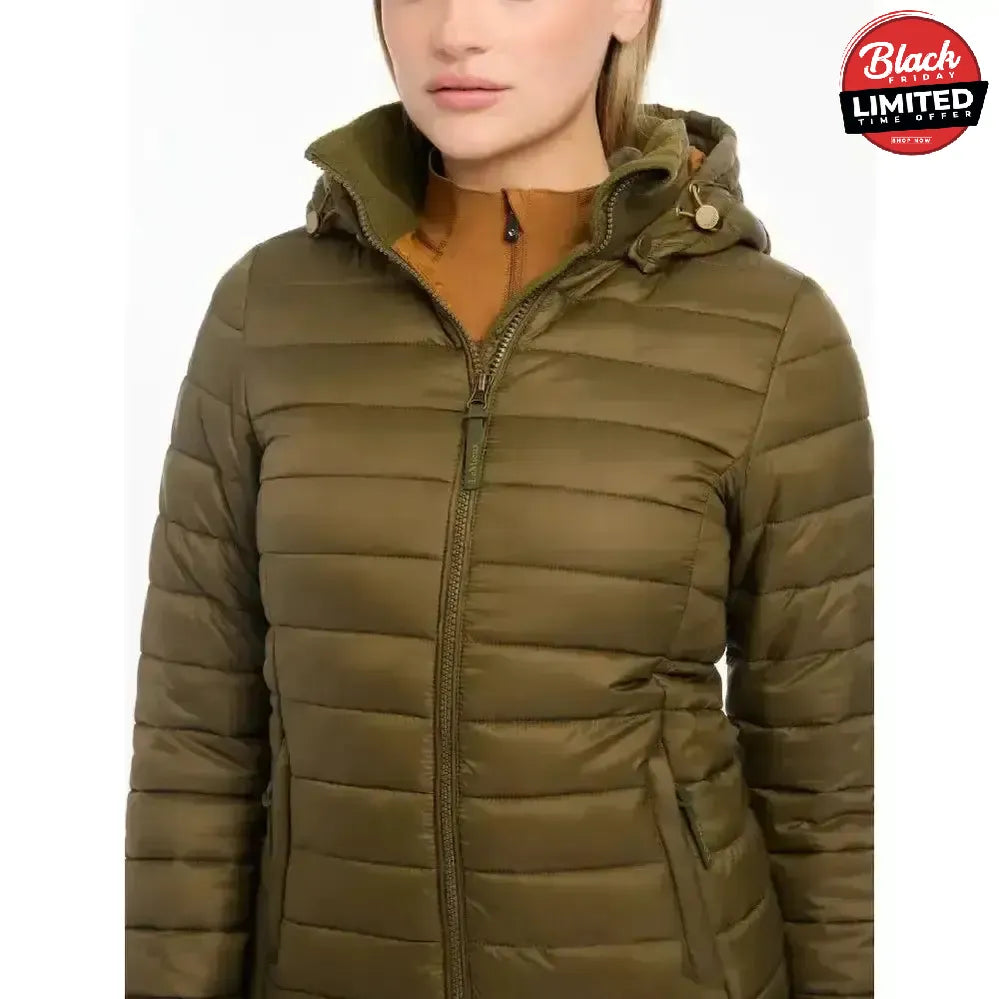 Lemieux Tilly Hooded Puffer Jacket Alpine UK 16 Alpine Coats & Jackets