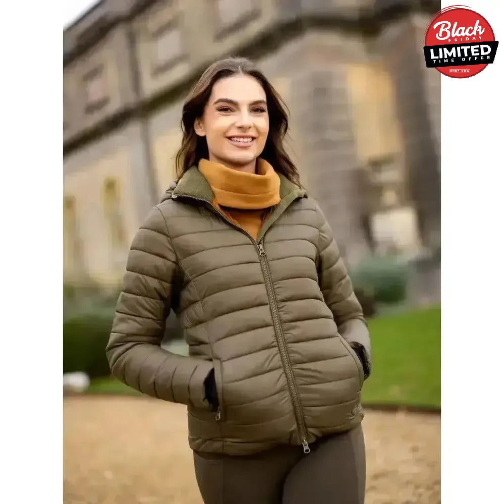 Lemieux Tilly Hooded Puffer Jacket Alpine UK 16 Alpine Coats & Jackets