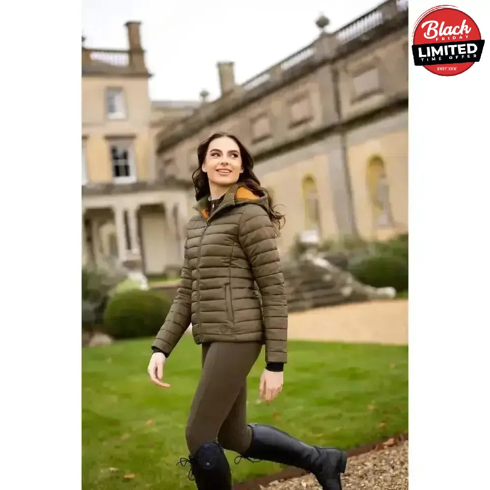 Lemieux Tilly Hooded Puffer Jacket Alpine UK 16 Alpine Coats & Jackets