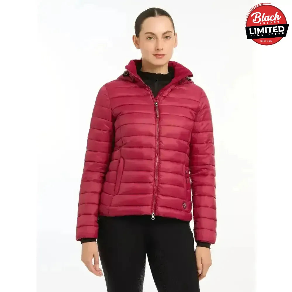 Lemieux Tilly Hooded Puffer Jacket Ember UK 8 Ember Coats & Jackets