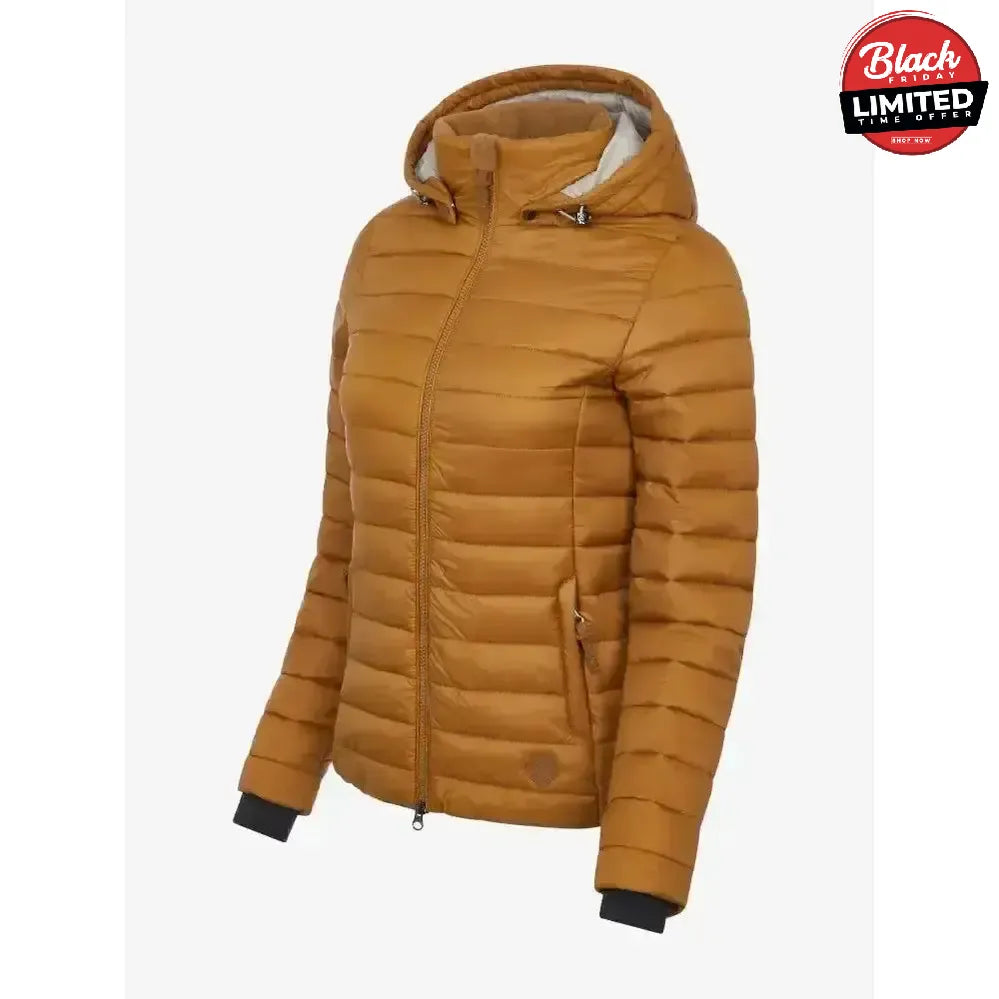 Lemieux Tilly Hooded Puffer Jacket Ginger UK 8 Ginger Coats & Jackets