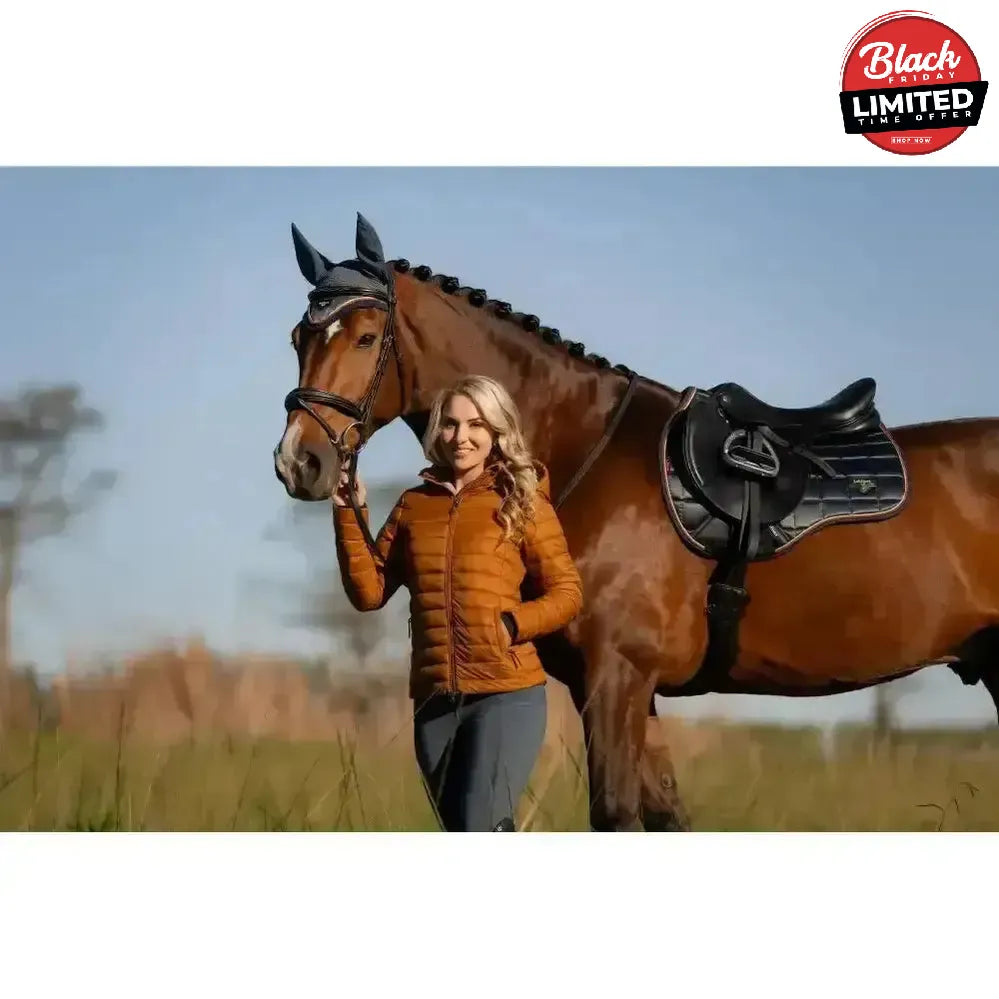 Lemieux Tilly Hooded Puffer Jacket Ginger UK 8 Ginger Coats & Jackets