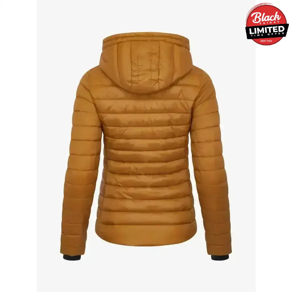 Lemieux Tilly Hooded Puffer Jacket Ginger UK 8 Ginger Coats & Jackets