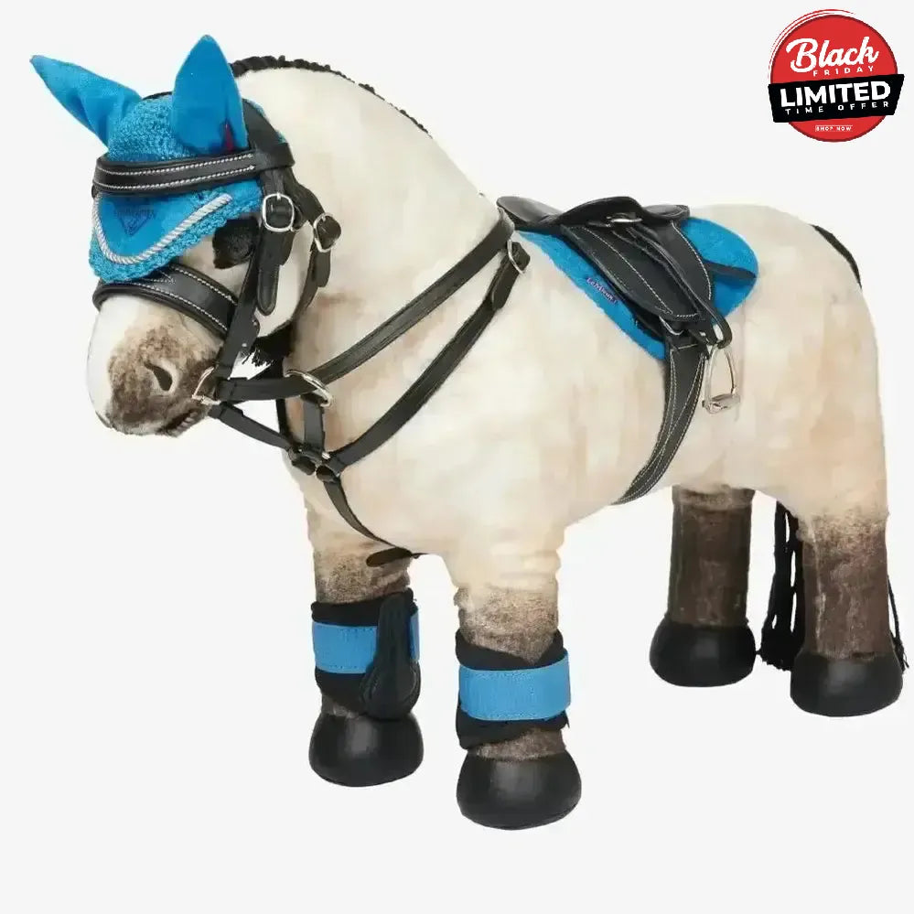 LeMieux Toy Pony Fly Hood Pacific Blue Pacific Blue Toy Pony Accessories
