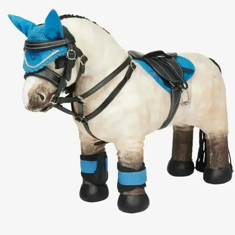 LeMieux Toy Pony Fly Hood Pacific Blue Pacific Blue Toy Pony Accessories