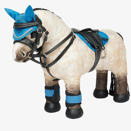 LeMieux Toy Fly Hood Pacific Blue  - Barnstaple Equestrian Supplies
