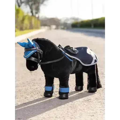 Lemieux Toy Pony Exercise Sheet Navy One Size Navy Toy Pony Accessories