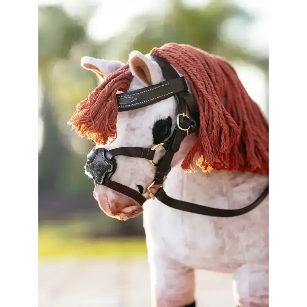 Lemieux Toy Pony Grackle Bridle Brown One Size Brown Toy Pony Accessories