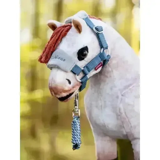 LeMieux Toy Pony Vogue Headcollar & Leadrope Ice Blue Ice Blue One Size Toy Pony Accessories