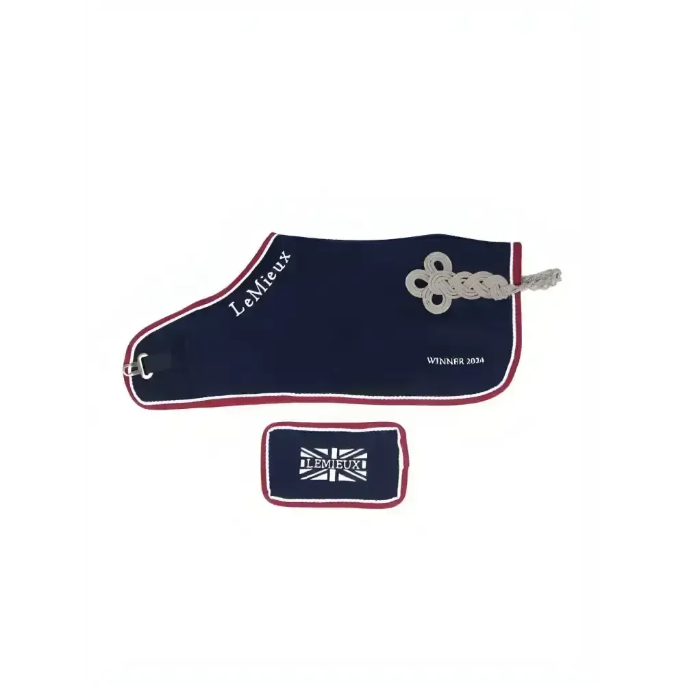 LeMieux Toy Pony Winners Rug Navy Navy Toy Pony Accessories