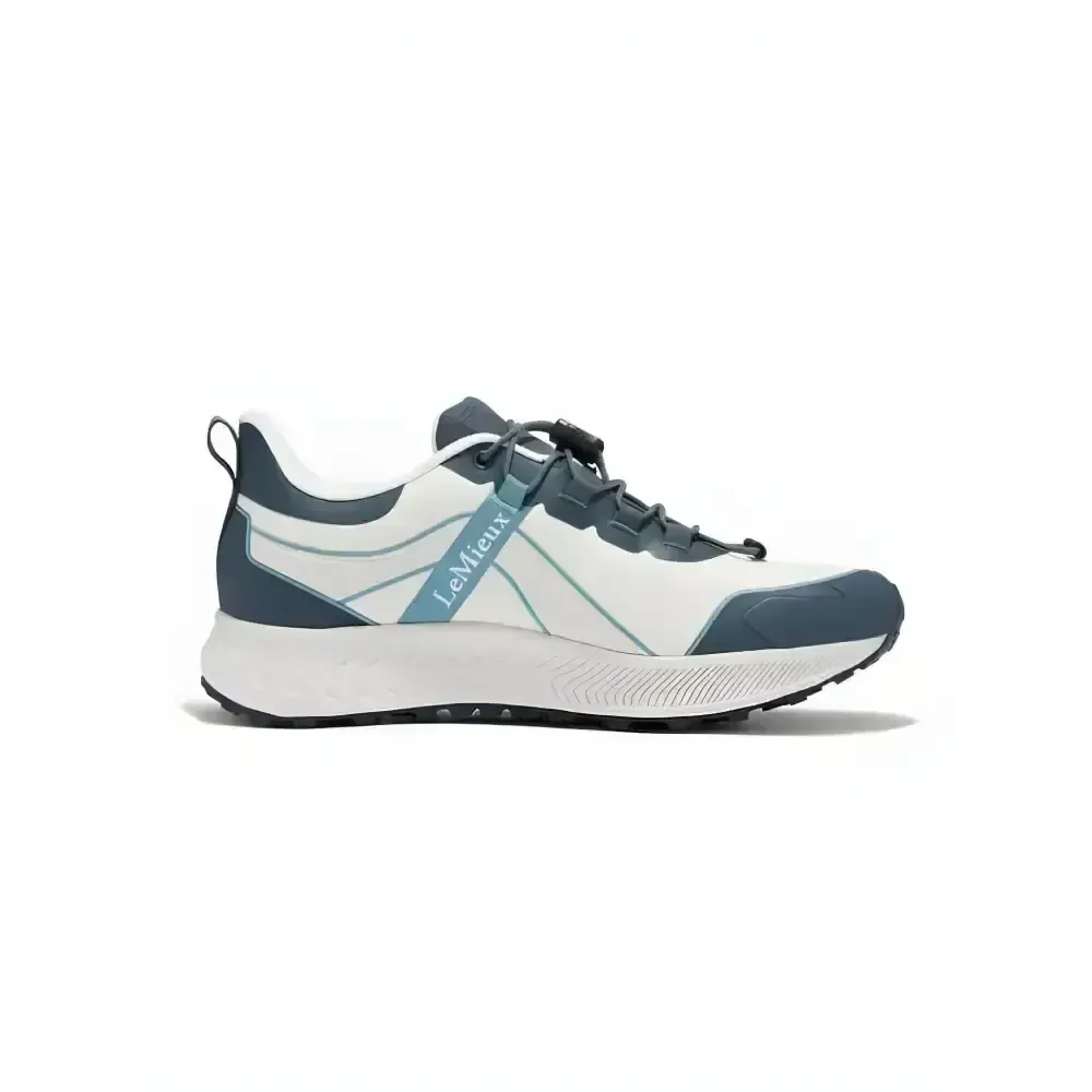 Lemieux Trax 2.0 Waterproof Trainers Petrol/Ecru UK 3 Petrol Trainers