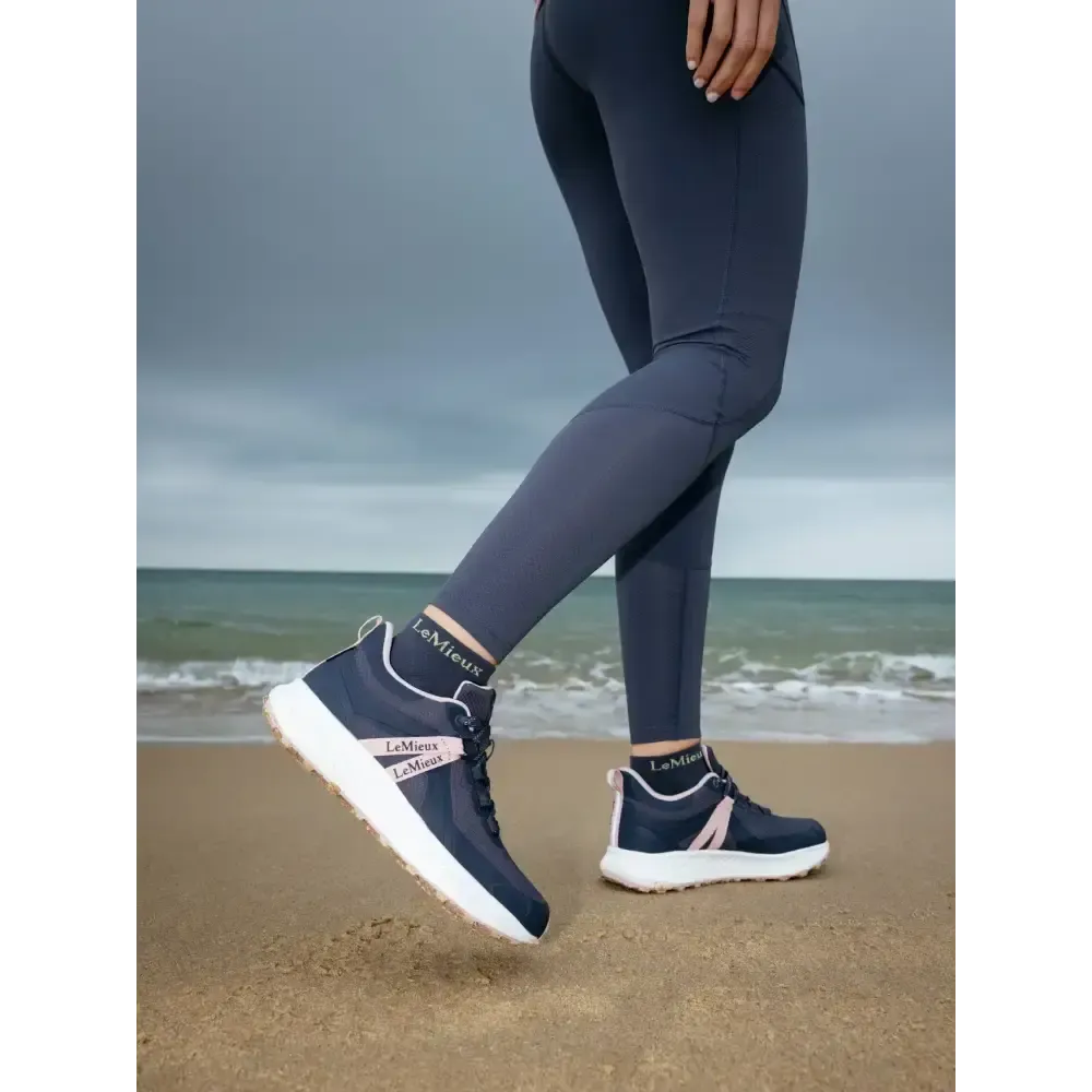 LeMieux Trax Viva Waterproof Trainer Dusk Dusk Blue UK3 Trainers