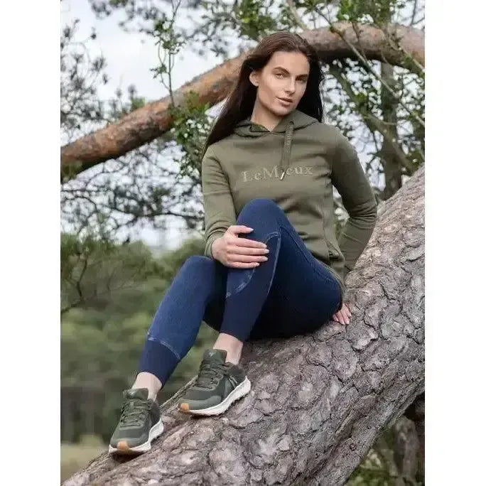 LeMieux Trax Waterproof Trainer Khaki UK4 Khaki Short Boots