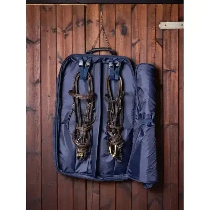 LeMieux Twin Bridle Bag Navy One Size Navy Bridle Bags