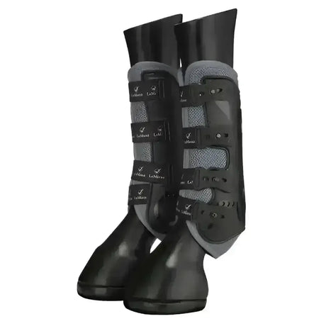 LeMieux Ultra Mesh Snug Boot Grey (Pair) Grey Medium Front Brushing Boots